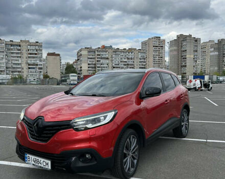 Красный Рено Kadjar, объемом двигателя 1.46 л и пробегом 207 тыс. км за 18799 $, фото 1 на Automoto.ua