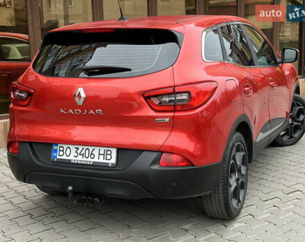 Красный Рено Kadjar, объемом двигателя 1.5 л и пробегом 196 тыс. км за 13950 $, фото 13 на Automoto.ua