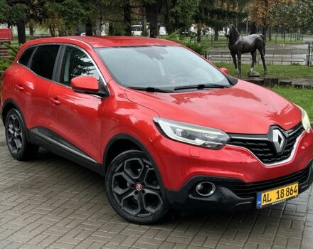 Красный Рено Kadjar, объемом двигателя 1.5 л и пробегом 195 тыс. км за 14444 $, фото 2 на Automoto.ua