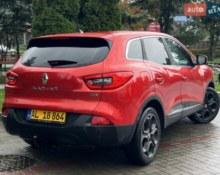 Красный Рено Kadjar, объемом двигателя 1.5 л и пробегом 195 тыс. км за 14444 $, фото 9 на Automoto.ua