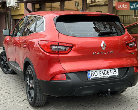 Красный Рено Kadjar, объемом двигателя 1.5 л и пробегом 196 тыс. км за 13950 $, фото 26 на Automoto.ua