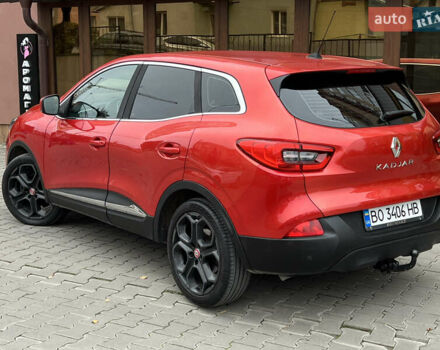 Красный Рено Kadjar, объемом двигателя 1.5 л и пробегом 196 тыс. км за 13950 $, фото 28 на Automoto.ua