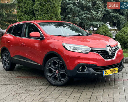 Красный Рено Kadjar, объемом двигателя 1.5 л и пробегом 195 тыс. км за 14444 $, фото 2 на Automoto.ua