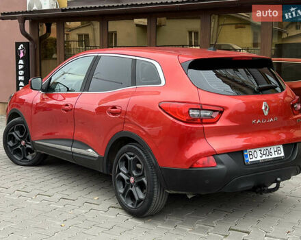 Красный Рено Kadjar, объемом двигателя 1.5 л и пробегом 196 тыс. км за 13950 $, фото 24 на Automoto.ua