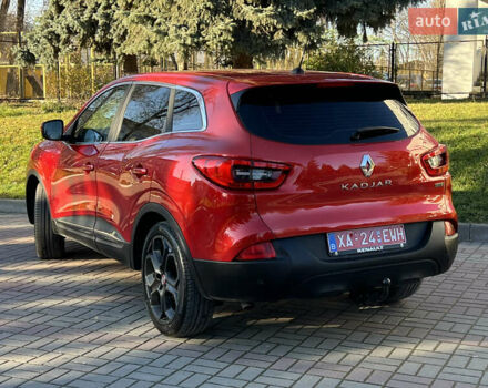 Червоний Рено Kadjar, об'ємом двигуна 1.5 л та пробігом 195 тис. км за 13950 $, фото 18 на Automoto.ua
