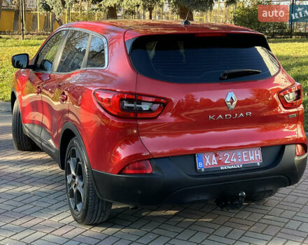 Червоний Рено Kadjar, об'ємом двигуна 1.5 л та пробігом 195 тис. км за 13950 $, фото 16 на Automoto.ua