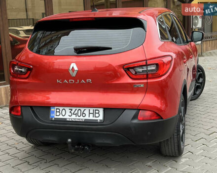 Красный Рено Kadjar, объемом двигателя 1.5 л и пробегом 196 тыс. км за 13950 $, фото 14 на Automoto.ua