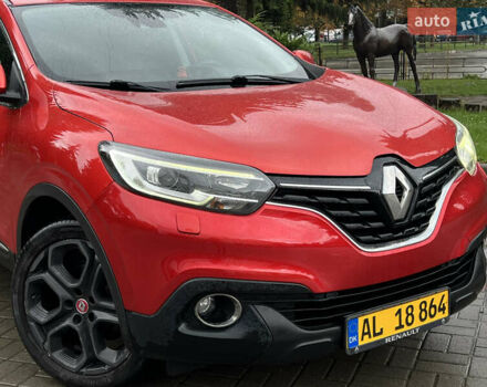 Красный Рено Kadjar, объемом двигателя 1.5 л и пробегом 195 тыс. км за 14444 $, фото 6 на Automoto.ua