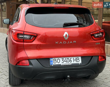 Красный Рено Kadjar, объемом двигателя 1.5 л и пробегом 196 тыс. км за 13950 $, фото 29 на Automoto.ua