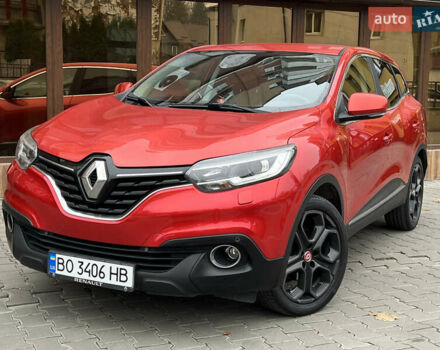 Красный Рено Kadjar, объемом двигателя 1.5 л и пробегом 196 тыс. км за 13950 $, фото 17 на Automoto.ua