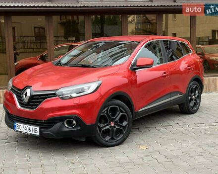 Красный Рено Kadjar, объемом двигателя 1.5 л и пробегом 196 тыс. км за 13950 $, фото 21 на Automoto.ua