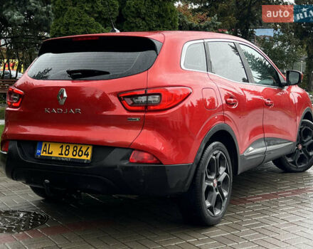 Красный Рено Kadjar, объемом двигателя 1.5 л и пробегом 195 тыс. км за 14444 $, фото 12 на Automoto.ua