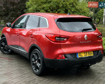 Красный Рено Kadjar, объемом двигателя 1.5 л и пробегом 195 тыс. км за 14444 $, фото 24 на Automoto.ua