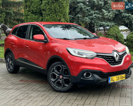 Красный Рено Kadjar, объемом двигателя 1.5 л и пробегом 195 тыс. км за 14444 $, фото 3 на Automoto.ua