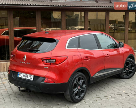 Красный Рено Kadjar, объемом двигателя 1.5 л и пробегом 196 тыс. км за 13950 $, фото 11 на Automoto.ua