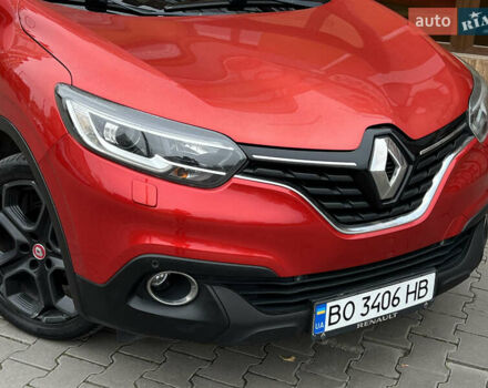 Красный Рено Kadjar, объемом двигателя 1.5 л и пробегом 196 тыс. км за 13950 $, фото 8 на Automoto.ua