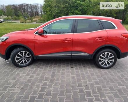 Красный Рено Kadjar, объемом двигателя 1.5 л и пробегом 194 тыс. км за 16199 $, фото 2 на Automoto.ua