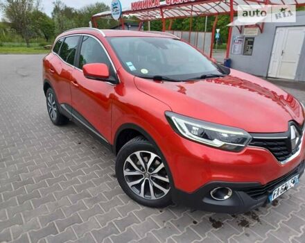 Красный Рено Kadjar, объемом двигателя 1.5 л и пробегом 194 тыс. км за 16199 $, фото 7 на Automoto.ua