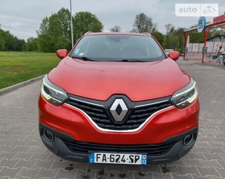 Красный Рено Kadjar, объемом двигателя 1.5 л и пробегом 194 тыс. км за 16199 $, фото 1 на Automoto.ua