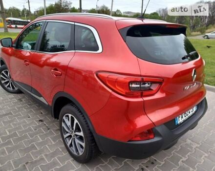 Красный Рено Kadjar, объемом двигателя 1.5 л и пробегом 194 тыс. км за 16199 $, фото 3 на Automoto.ua