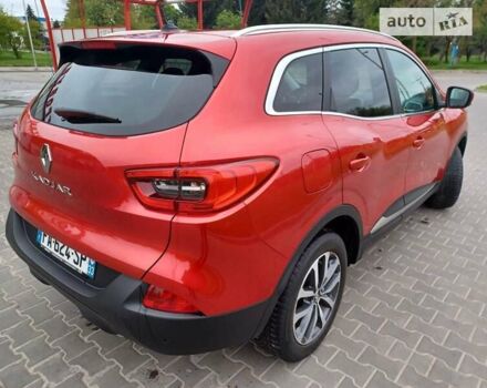 Красный Рено Kadjar, объемом двигателя 1.5 л и пробегом 194 тыс. км за 16199 $, фото 5 на Automoto.ua