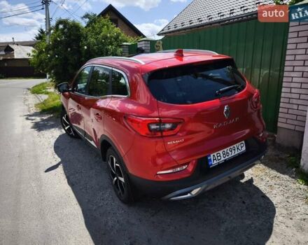 Красный Рено Kadjar, объемом двигателя 1.46 л и пробегом 145 тыс. км за 18200 $, фото 1 на Automoto.ua