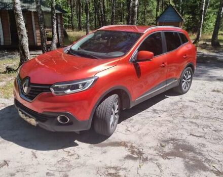 Красный Рено Kadjar, объемом двигателя 1.46 л и пробегом 260 тыс. км за 14499 $, фото 1 на Automoto.ua