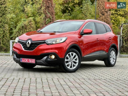 Красный Рено Kadjar, объемом двигателя 1.46 л и пробегом 248 тыс. км за 13950 $, фото 1 на Automoto.ua