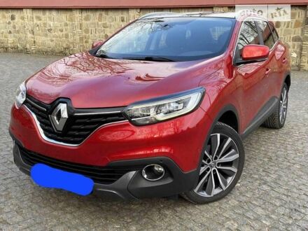 Красный Рено Kadjar, объемом двигателя 1.6 л и пробегом 184 тыс. км за 17000 $, фото 1 на Automoto.ua