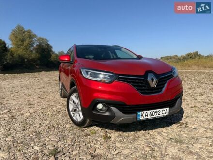 Красный Рено Kadjar, объемом двигателя 1.46 л и пробегом 140 тыс. км за 14500 $, фото 1 на Automoto.ua