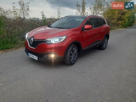 Красный Рено Kadjar, объемом двигателя 1.6 л и пробегом 210 тыс. км за 16500 $, фото 1 на Automoto.ua