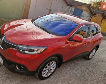 Красный Рено Kadjar, объемом двигателя 1.46 л и пробегом 77 тыс. км за 16800 $, фото 1 на Automoto.ua