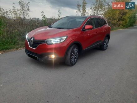 Червоний Рено Kadjar, об'ємом двигуна 1.6 л та пробігом 214 тис. км за 16559 $, фото 1 на Automoto.ua