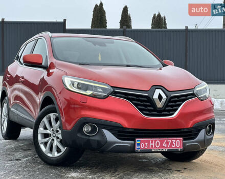 Красный Рено Kadjar, объемом двигателя 1.46 л и пробегом 213 тыс. км за 14700 $, фото 1 на Automoto.ua