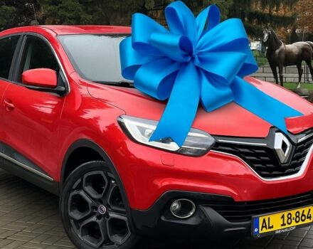 Красный Рено Kadjar, объемом двигателя 1.5 л и пробегом 195 тыс. км за 14444 $, фото 1 на Automoto.ua