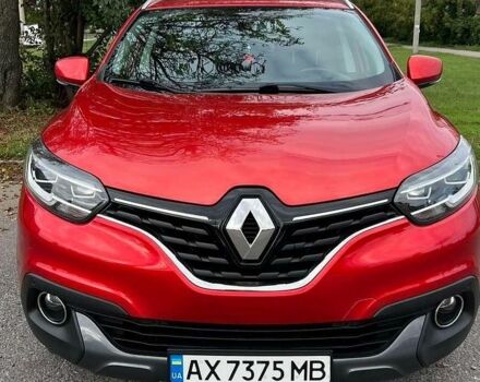 Красный Рено Kadjar, объемом двигателя 1.46 л и пробегом 200 тыс. км за 15700 $, фото 1 на Automoto.ua