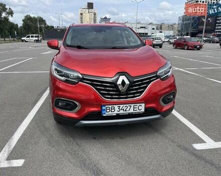 Красный Рено Kadjar, объемом двигателя 1.5 л и пробегом 91 тыс. км за 19800 $, фото 1 на Automoto.ua