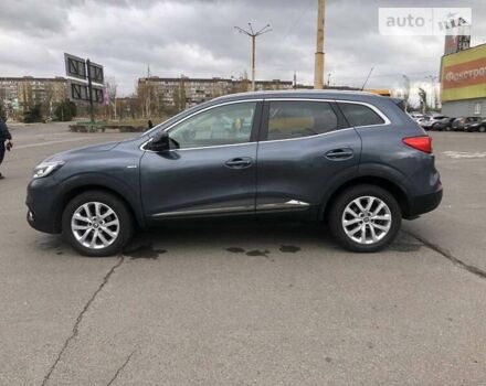 Серый Рено Kadjar, объемом двигателя 1.6 л и пробегом 190 тыс. км за 16200 $, фото 14 на Automoto.ua