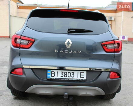 Серый Рено Kadjar, объемом двигателя 1.6 л и пробегом 92 тыс. км за 17500 $, фото 6 на Automoto.ua