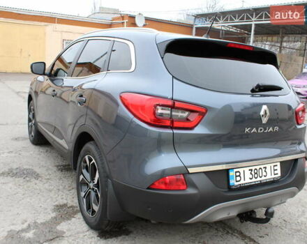 Серый Рено Kadjar, объемом двигателя 1.6 л и пробегом 92 тыс. км за 17500 $, фото 5 на Automoto.ua