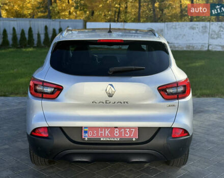 Серый Рено Kadjar, объемом двигателя 1.6 л и пробегом 171 тыс. км за 17999 $, фото 8 на Automoto.ua