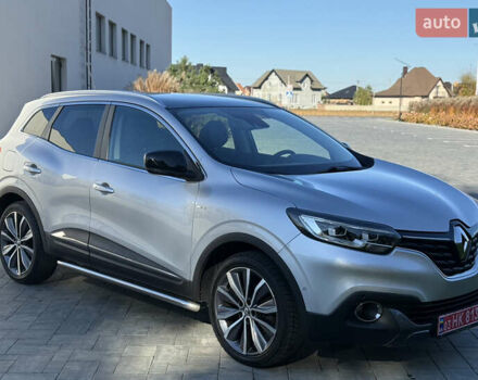 Серый Рено Kadjar, объемом двигателя 1.6 л и пробегом 171 тыс. км за 17999 $, фото 5 на Automoto.ua