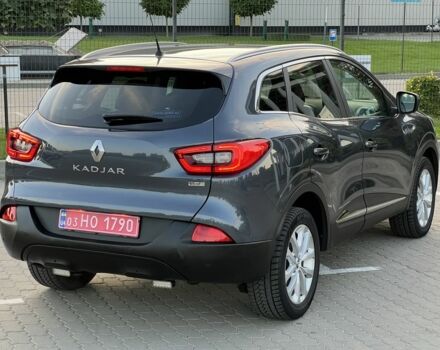 Серый Рено Kadjar, объемом двигателя 1.5 л и пробегом 234 тыс. км за 14700 $, фото 9 на Automoto.ua