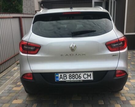 Серый Рено Kadjar, объемом двигателя 1.5 л и пробегом 99 тыс. км за 17200 $, фото 3 на Automoto.ua