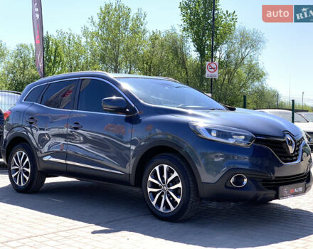 Серый Рено Kadjar, объемом двигателя 1.5 л и пробегом 247 тыс. км за 15555 $, фото 4 на Automoto.ua