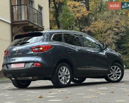 Серый Рено Kadjar, объемом двигателя 1.5 л и пробегом 167 тыс. км за 15850 $, фото 68 на Automoto.ua