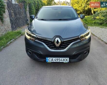 Серый Рено Kadjar, объемом двигателя 1.46 л и пробегом 229 тыс. км за 14850 $, фото 14 на Automoto.ua