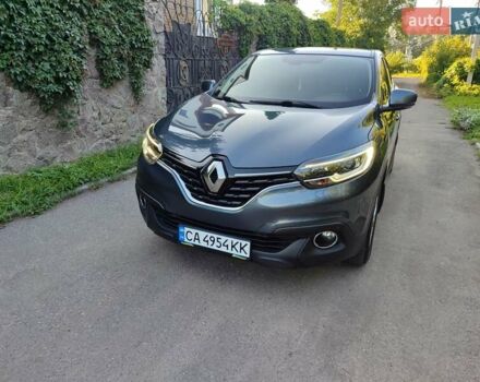 Серый Рено Kadjar, объемом двигателя 1.46 л и пробегом 229 тыс. км за 14850 $, фото 15 на Automoto.ua