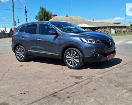 Серый Рено Kadjar, объемом двигателя 1.6 л и пробегом 182 тыс. км за 17800 $, фото 176 на Automoto.ua