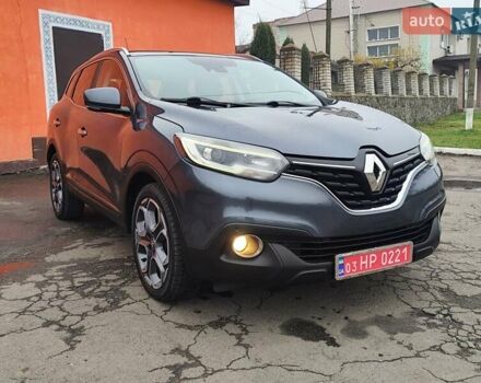 Серый Рено Kadjar, объемом двигателя 1.5 л и пробегом 215 тыс. км за 15300 $, фото 19 на Automoto.ua